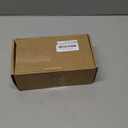 Cielsa Dawn Glass Door Knobs Interior with Lock, Satin Nickel Door Handles, Crystal Door Knobs with Lock(Satin Nickel, Privacy)