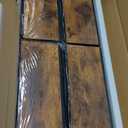 WLIVE 12 Drawer Dresser for Bedroom, Dresser TV Stand for 65, 70, 75 inch TV with Led Lights & Charging Station, Wide Chest of Drawers with Open Shelves, Fabric Dressers for Living Room, Rustic Brown (Rustic Brown Wood Grain Print)