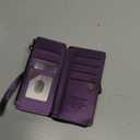 Defencase Compatible with Samsung Galaxy S23 Ultra Case Wallet with RFID Blocking Card Holder for Women Men, PU Leather Magnetic Snap Flip Zipper Strap Phone Case Fit for Galaxy S23 Ultra 5G, Purple