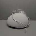 15.7in Wabi Sabi Pendant Light, Kitchen Island Lighting Fixture Ceiling Mount Japanese Lamp Japandi Chandelier for Dining Living Room Hallway Bedroom Restaurant Hanging Lamp, White 1 Pack