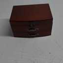 Solid Wooden Jewellery Box Jewelry Storage Box Organizer for Earring Bracelet Gift for Women Girlfriend Birthday Aniversary (Middle)