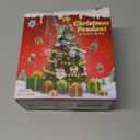 Christmas Ornaments Building Blocks Set,12 PCS Christmas Ornaments Building Kit, Santa, Snowman, Reindeer, Christmas Tree, Snowflake, Stocking, Stocking Stuffers Decor Toys Gifts for Boys Girls Kids