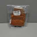 1 Pack 3 Reusable Dog Diapers Washable Male Belly Bands for Dogs, High Absorbing Male Dog Doggie Puppy Wraps (Extra Small, Black Brown Light Gray)