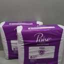 Poise Incontinence & Postpartum Pads for Bladder Leaks, 6 Drop Ultimate Absorbency, Long Length, 90 Count