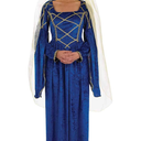 Womens Tudor Queen Costume
 L