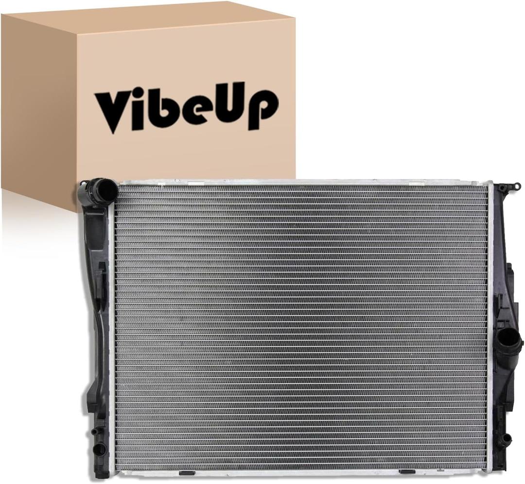 VibeUp 2882 Radiator Compatible with BMW 128i 135i 325 328 330 Z4 2.0L 2.5L 3.0L L6 | #Replaces 17117562079 171175679 BM3000147