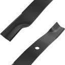 q&p 3pack Lawn Mower Blades for M128485 M131958 M144196 M163983 M168223 TCU15881 690-120-0095 302-832