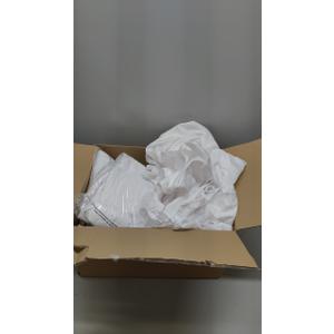 Tablecloth, White, Circle D- 10 Ft, Pack of 6