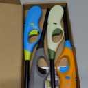 Butane Lighter, 4pcs Refillable Long Flame Lighter for BBQ Candle(No Butane Inside) (Blue)