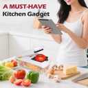 JAYVAR Vegetable Chopper for Mandoline Slicer, 15-In-1 Veggie Choppers, Cheese Grater, Onion Cutter with Container, Kitchen Gadgets Essentials, Vegetable Dicer, Onion Mincer Tomato Slicer (White)