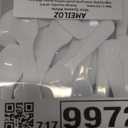 AMEILOZ 50PCS 3" Mini Tasting Spoons Tiny Plastic Taster Spoon for Yogurt Pudding Jello Shots Ice Cream, Extra Small Sample Micro Spoons (White)