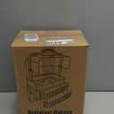 LINFIDITE Cosmetics Storage Box Transparent Lid Large Makeup Organizer Box Drawers Portable Handle Waterproof Dustproof Skincare Display Cases for Countertop, Bathroom, Dresser,Gift Clear 