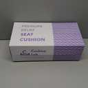 C CUSHION LAB Patented Pressure Relief Seat Cushion for Long Sitting Hours on Office/Home Chair, Car, Wheelchair - Extra-Dense Memory Foam for Hip, Tailbone, Coccyx, Sciatica - Wellness Green