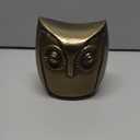 HD Designs Aluminum Owl - Gold 5.6 Inch