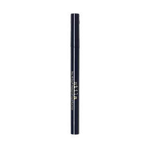 stila Waterproof Liquid Eye Liner, Stay All Day Makeup with Fine Brush Tip Lasting Satin Finish, Smudge-Proof & Transfer-Resistant (1 Count (Pack of 1), Midnight (Deep Blue))