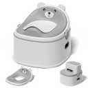 3-in-1 Toddler Potty Training Toilet for Boys & Girls - Convertible Potty Chair with Step Stool for Toddlers 1-3, Anti-Slip Design Toddler Toilet Seat - Removable & Easy to Clean