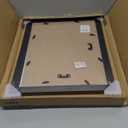 MCS Studio Gallery 10x10 Picture Frame Black Woodgrain Engineered Wood, Wall Hanging & Easel for Tapletop Display, Square Photo Frame for Photos, Posters & Art Prints (1-Pack)