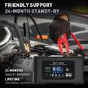 18 Amp 36 Volt Golf Cart Battery Charger for EZGO TXT with D Style Plug, 36V-18A & 48V-13A Smart Car Battery Charger, Trickle & Pulse Repair, Lithium, LiFePO4, Lead-Acid Automotive Battery Maintainer