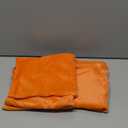 Fall Orange Throw Pillow Covers Decorative Velvet Set of 2 16x16 Inch Pillow Covers, Soft Burnt Orange Pillowcases for Couch Sofa Bed Living Room, Farmhouse Boho Decor, Accent Cushion Covers