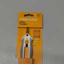 Fiskars Easy Action Micro-Tip Titanium Scissors, Sharp Blades for Cutting Precision and Angles with Easy Action Spring Design, Crafting Supplies, SoftGrip Assisted Handle
