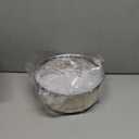 Gardner Pet Slow Water Bowl for Dogs, 2L/68oz Spill-Proof Pet Water Bowl with Floating Disk, Stainless Steel No-Spill Water Dispenser for Medium Pets (White)