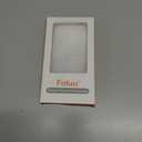 Foluu Clear Case for Samsung Galaxy Z Flip 7, Slim Fit Hard PC Back Bumper Protective Shockproof Scratch Resistant Case for Samsung Galaxy Z Flip7 5G 2025