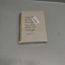 3 x Neutral Christian Spiral Notebook, Philippians 4:13 Bible Verse Journal, Religious Scripture Journals for Writing, Bible Notebooks for Note Taking, Church Notes Journal, 5.5x8.3 Inch