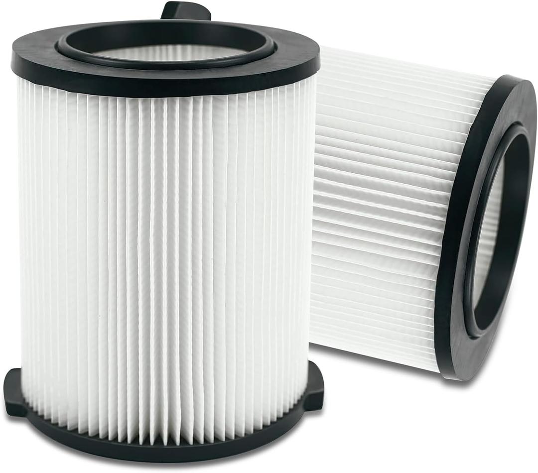 VF4000 Replacement Filter Wet Dry Vacuum Cleaner Compatible with Wet Dry 5-20 Gal, 6-9 Gal Husky Vacuum, CRAFTSMAN 17816 Shop Vacuum (2 Pack Filters)