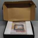 Charcuterie Board with Drawer, Bamboo Cheese Board Set with Locking Lid & Utensils, Portable Serving Tray, Unique Housewarming Gifts, Wedding Gifts for Couples, Birthday Gifts for Women (10.8" x 14.8" x 2", 3 Drawers Black)