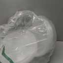 Nitial 12 Sets 160 oz Clear Plastic Serving Bowls with Lids Spoons Forks Extra Large Round Disposable Salad Bowls Plastic Candy Dishes Buffet Containers for Snack Chip Popcorn Punch Candy Bar Buffet