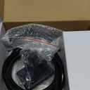 Portable Shower for Camping Essentials: 10000mAh Rechargeable Battery Powered Shower, IPX8 Waterproof Camp Shower Pump, 5-Speed Outdoor Shower with LED Display, Camping Gifts for Men, Dog Bath, Hiking (Black)