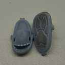 Men's and Women's Shark Slides Cloud Slippers Summer Novelty Open Toe Slide Sandals Anti-Slip Beach Pool Shower Shoes with Cushioned Thick Sole, Size 190