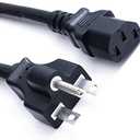 NEMA 6-15P to C13 Power Cord - 3ft, 250V 14AWG 15A Heavy Duty Cable for Bitmain Antminer, U/L Certified