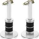 RGQSUN 2PCS Snow Plow Skid Shoes Snowplow Compatible with ATV UTV Moose (5/8" Shaft Size),Replacement Tractor Snow Plow Blade