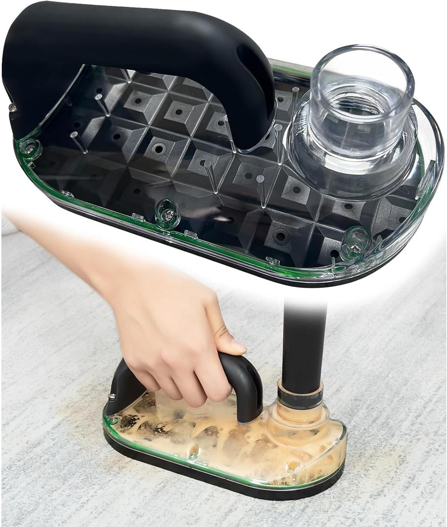 Nekuma Handheld Sub Surface Carpet Extractor Cleaner Stain Remover Tool Attachments for Water Wet Dry Vacuum Machine, Deep Cleaning Rug Shampooer Solution for Pets Dogs