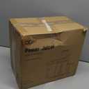 Qcen Juicer Machine, 800W Centrifugal Juicer Extractor with Wide Mouth 3 Feed Chute for Fruit Vegetable, Easy to Clean, Stainless Steel, BPA-free (Black)