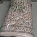 KIMODE Anti Fatigue Kitchen Mats for Floor, Boho Floral Kitchen Rugs Sets of 2, Cushioned Kitchen Floor Mats Non Slip, Comfort Spring Rugs for Kitchen Floor Sink Laundry Desk Beige 17.3"x29"+17.3"x47"