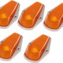 Aeagle Cab Marker Lights for 1980-1997 Ford F150 F250 F350 Top Roof Running Lights (Amber) 5 Packs