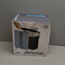 simplehuman 10 Liter / 2.6 Gallon In-Cabinet Trash Can Heavy-Duty Steel Frame, Black