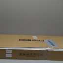 FOTOSOK 8-Tier Media Tower Rack, 11.6 X 9.3 X 70.9 Inches CD DVD Slim Storage Cabinet with Adjustable Shelves, Tall Narrow Bookcase Display Bookshelf for Home Office, White 