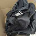 J.L. Childress Spinner Wheelie Padded Car Seat Bag- Travel Bag for Airplane, Fits Most Baby & Infant Car Seats, Boosters, & Carriers, Airport Accessories for Gate Check or Baggage Check- Deluxe, Black