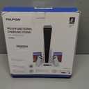 Cooling Station Stand for PS5, Cooling Fan Station with Dual Controller charger Compatible with PlayStation 5 Pro/Slim Console, Cooler Station Stand for Ps5 Accessories with 3-Level Fan&LED Light