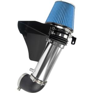 Torchbeam Cold Air Intake Filters System Kits Fit for Dodge Charger 2006-2019, Challenger 2008-2019,Magnum 2005-2008, for Chrysler 300 2005-2019, 5.7L 6.1L V8, Aluminum Filter System Replacement Blue