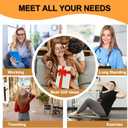 4 Pairs Plus Size Compression Socks for Women & Men, Extra Wide Calf 20-30 mmhg Knee High Compression Stockings for Circulation Swelling Support
