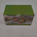 BALEINE Pantry Organizers and Storage Bins, Plastic Clear Storage Bins with 3 Removable Dividers, BPA-Free Fridge Organizers for Kitchen Cabinet Bathroom (10.5x6.1x3.5, 4PK)