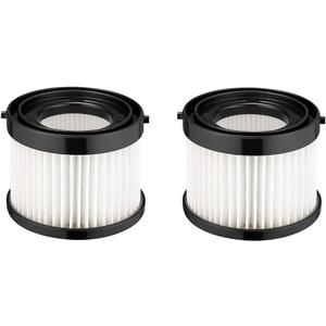 HEPA Dry Filter Compatible with Milwaukee Part Number 49-90-0160, 49-90-1951 for M18 Compact Vacuum Model Number 0882-20 Includes 2 Replacement Filters.