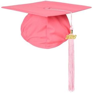 Newrara Graduation Unisex Matte Adult Graduation Cap with Tassel