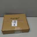 FUTEI Valentine's Day Red Chenille Throw Pillow Covers 24x24 Inch Set of 2,Edges Double-Stitched European Cushion Cases,Modern Home Decor for Couch Living Room