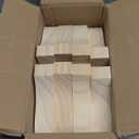 4pcs Folding Room Divider Stand,Wooden Room Divider Stand with Screws,Folding Privacy Screen Holder, Room Screen Holder Feet Partition for Hotel Home Office (Wood)