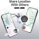 Air Tags for Android 1 Pack, Bluetooth Tracker Tags for Google Find Hub. Item Finder Tracker Tag for Keys, Luggage, Suitcase, Backpack